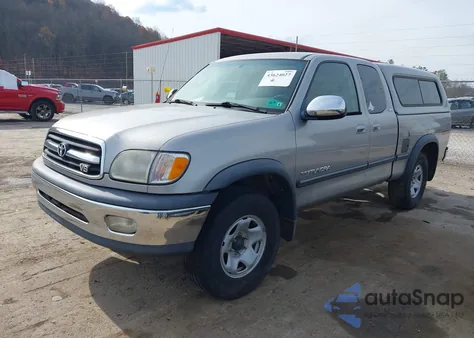2001 Toyota Tundra Sr5 V8 из США, поврежденный, VIN 5TBBT44171S188159